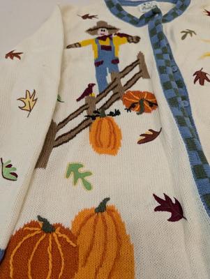 The Quacker Factory Fall Sweater Size 2X
