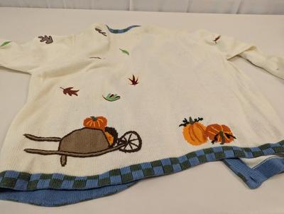 The Quacker Factory Fall Sweater Size 2X