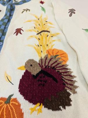 The Quacker Factory Fall Sweater Size 2X