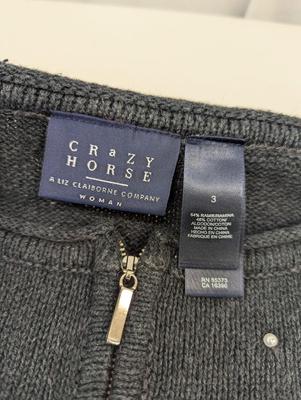 Crazy Horse Snowman Sweater Size 3