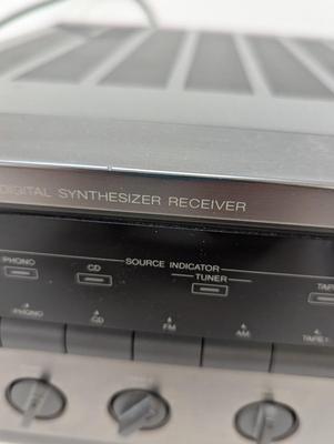 JVC RX-307 FM/AM Digital Synthesizer Receiver With Remote