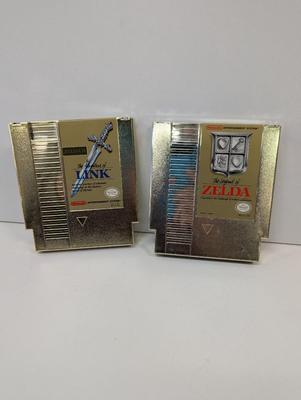 NES The Adventure Of Link & The Legend Of Zelda