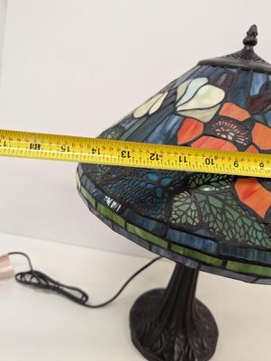 Tiffany Style Stained Glass Table Lamp
