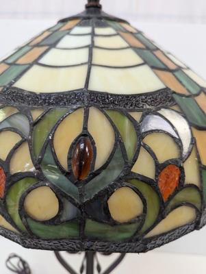 Tiffany Style Stained Glass Table Lamp