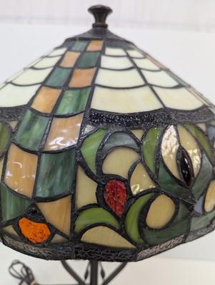 Tiffany Style Stained Glass Table Lamp