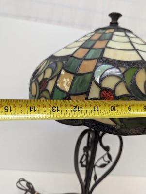 Tiffany Style Stained Glass Table Lamp