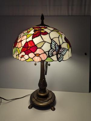 Dale Tiffany Stained Glass Table Lamp