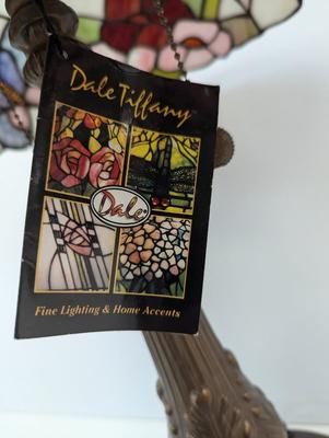 Dale Tiffany Stained Glass Table Lamp