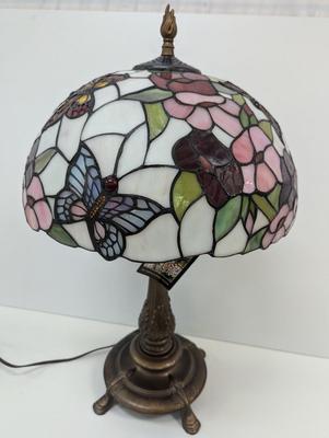 Dale Tiffany Stained Glass Table Lamp