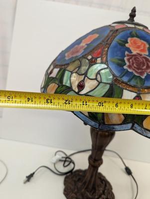 Tiffany Style Stained Glass Table Lamp