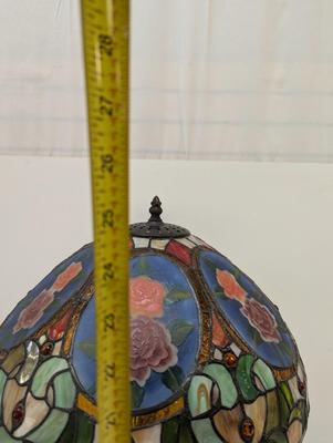 Tiffany Style Stained Glass Table Lamp