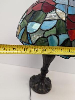 Tiffany Style Stained Glass Table Lamp