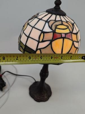 Teddy Bear Tiffany Style Stained Glass Table Lamp