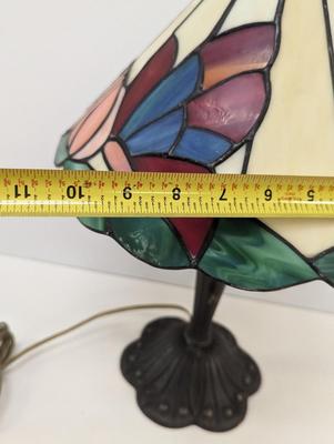 Tiffany Style Stained Glass Table Lamp