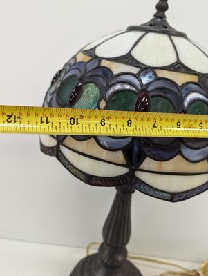 Tiffany Style Stained Glass Table Lamp