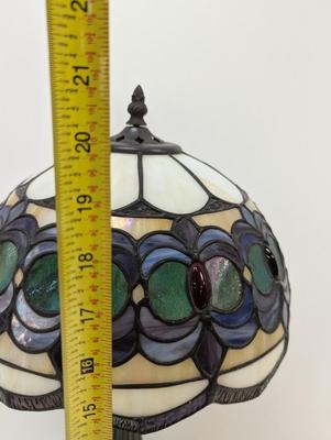Tiffany Style Stained Glass Table Lamp