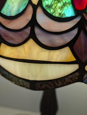 Tiffany Style Stained Glass Table Lamp