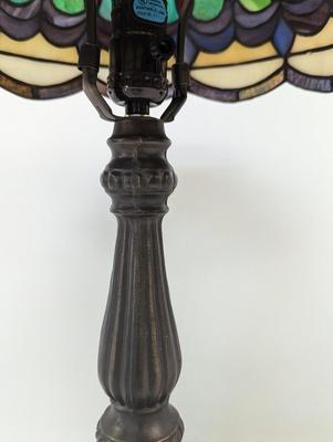 Tiffany Style Stained Glass Table Lamp