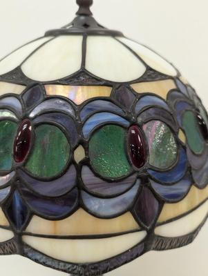 Tiffany Style Stained Glass Table Lamp