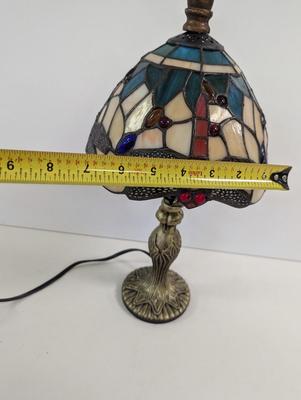Tiffany Style Stained Glass Table Lamp