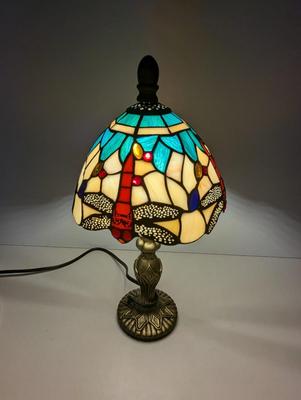 Tiffany Style Stained Glass Table Lamp