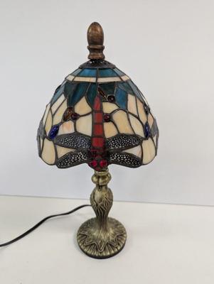 Tiffany Style Stained Glass Table Lamp