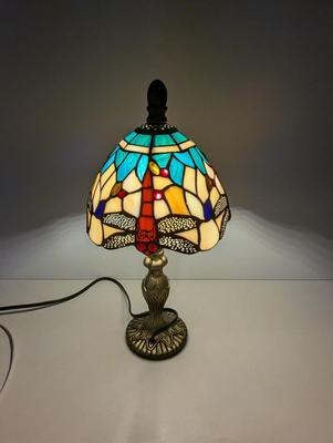 Tiffany Style Stained Glass Table Lamp
