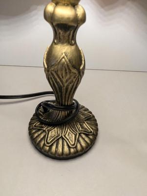 Tiffany Style Stained Glass Table Lamp
