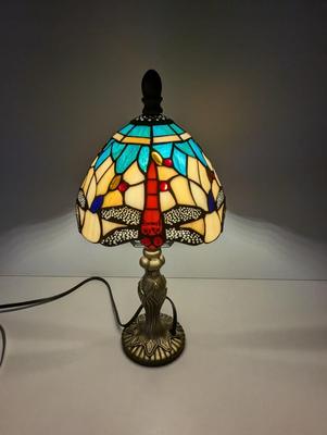 Tiffany Style Stained Glass Table Lamp