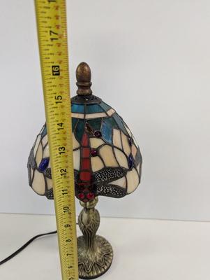 Tiffany Style Stained Glass Table Lamp