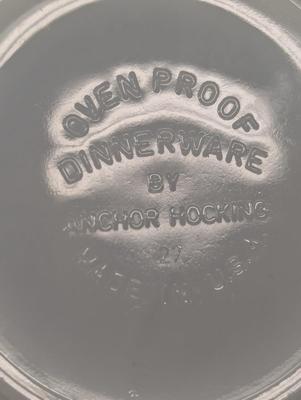 Anchor Hocking Fire King Dishes