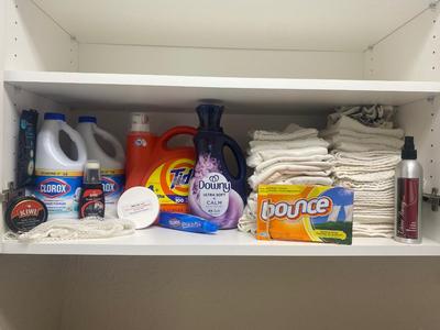 LAUNDRY NECESSITIES, AND CLEANING RAGS