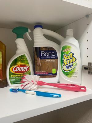 ALL SORTS OF GOOD HOUSEHOLD, CLEANING SUPPLIES, AND OTHER ITEMS