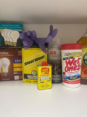 ALL SORTS OF GOOD HOUSEHOLD, CLEANING SUPPLIES, AND OTHER ITEMS