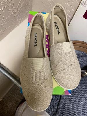 NEW SIZE 7 SODA SHOES, BELTS, PANTY HOSE, SHIRTS AND MORE!