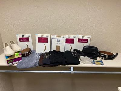 NEW SIZE 7 SODA SHOES, BELTS, PANTY HOSE, SHIRTS AND MORE!