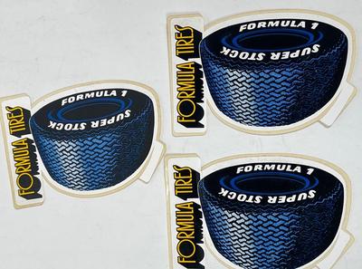 Vintage Automotive Equipment Sticker - Formula Tires