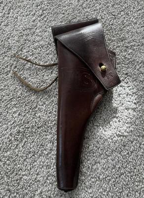 Original Pre-WWI US Army .38 Double Action Holster Stamped Rock Island Arsenal
