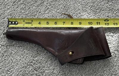 Original Pre-WWI US Army .38 Double Action Holster Stamped Rock Island Arsenal