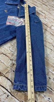 Vintage Guess Patch Denim Jacket - Made in USA