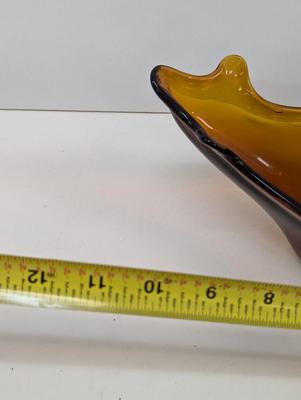 Vintage 1970's Hand Blown Glass Swan Choice 1
