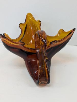 Vintage 1970's Hand Blown Glass Swan Choice 2