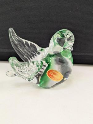 Made In Italy Murano Hand Blown Glass Bird