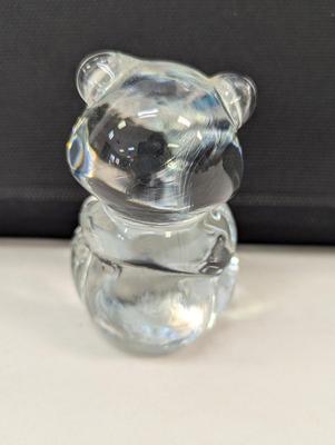 Vintage Fenton Glass Birthday Bear
