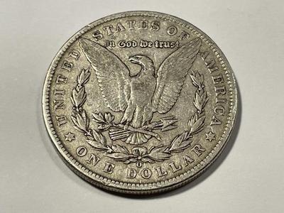 1901-O VERY FINE CONDITION MORGAN SILVER DOLLAR AS PICTURED. FREE DOMESTIC SHIPPING.