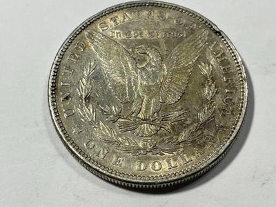 1884-P EXTRA FINE+ CONDITION MORGAN SILVER DOLLAR AS PICTURED. FREE DOMESTIC SHIPPING.