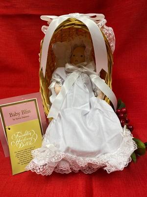 Vintage Franklin Mint Baby Bliss Doll