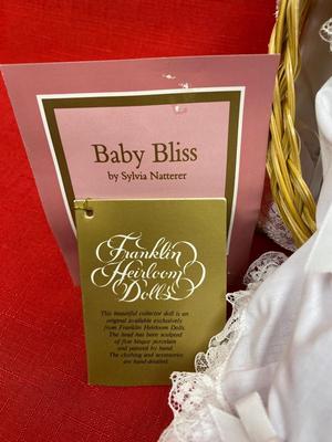 Vintage Franklin Mint Baby Bliss Doll