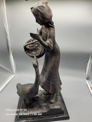 August Moreau Bronze Sculpture