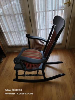 Vintage Spindle Back Rocker